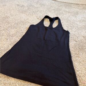 Lululemon Black Racerback Tank Top